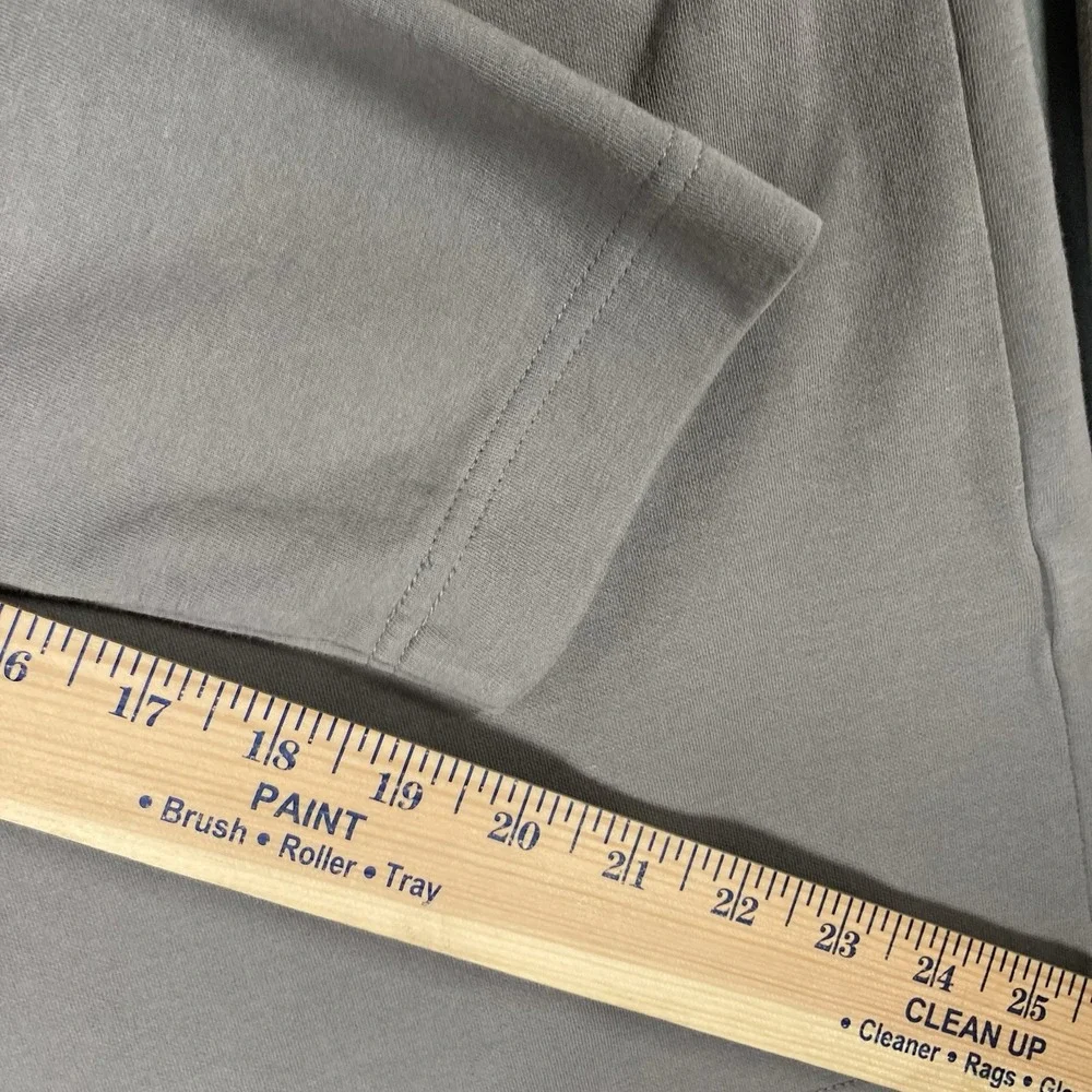 Banana Republic Mens 1/4 Zip Sweater XL Gray Pullover Casual‎ Lightweight